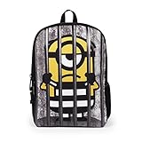 Mojo Life Despicable Me Minions Behind Bars Backpack School Bag