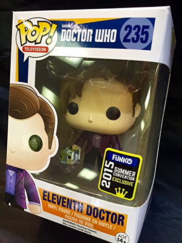 Funko Pop Vinyl Eleventh Doctor w/ Cyberman Head - 2015 Summer Convention Exclusive
