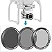 Neewer for DJI Phantom 3 Standard, 37MM Filter Kit: (3)Filters(CPL / ND4 / ND8)+(1)Filter Adapter+(1)Lens Cleaning Pen,Not for DJI Phantom 3 Professional & Advanced