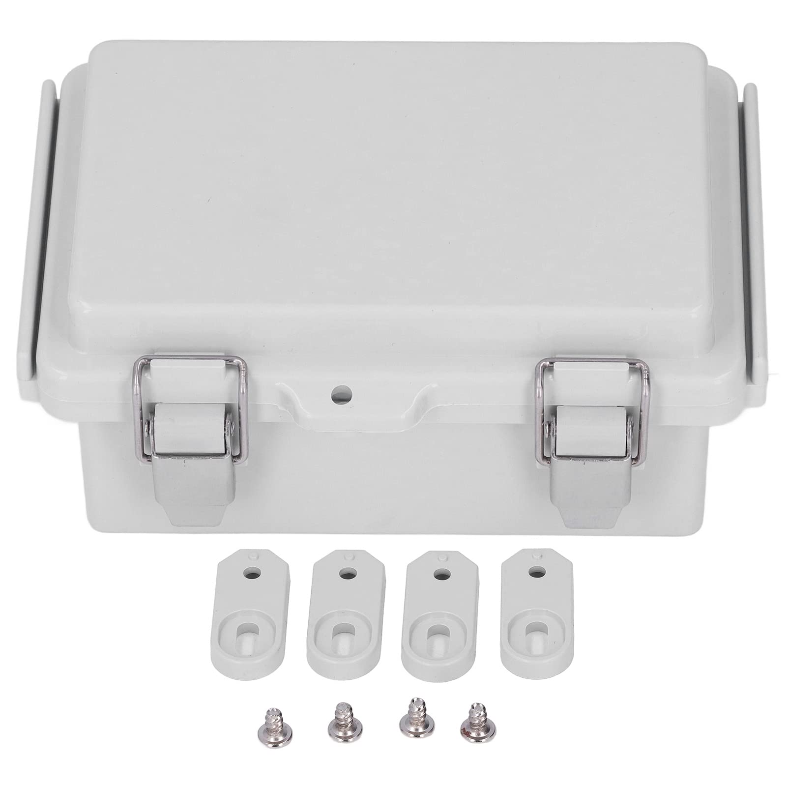Waterproof Outdoor Junction Box Hinged Cover Electrical Project Enclosure 100x150x70