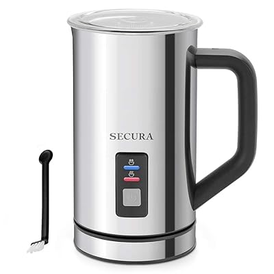 Secura Automatic Electric Milk Frother and Warmer (250ml)