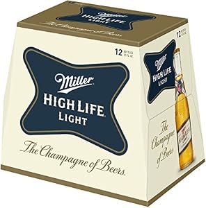 Image of Miller High Life Light, 12 pk, 12 oz bottles, 4.1% ABV
