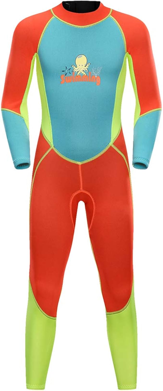 Inhzoy Kinder Neoprenanzug 2,5mm - UV Schutz Badeset Langarm Mit Shorts