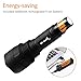 Thorfire C8s Flashlight 900 Lumens XML2 Led Light with Rechargeable 18650 Battery, USB Charger, Bike Light Mount for Cycling Camping Hiking Emergency
