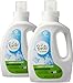 Amazon Brand - Presto! 96% Biobased Concentrated Liquid Laundry Detergent, Mountainside Herbal Scent, 106 Loads (2-pack, 40oz/53 loads each)