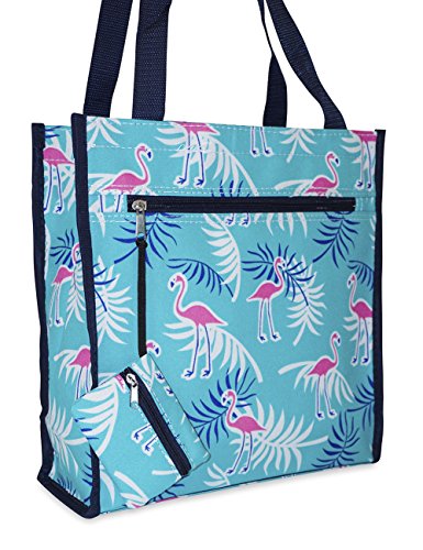 Ever Moda Travel Tote Bag 12-inch Collection (Flamingo)
