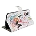 Nexus 5 Case, iCoverCase Butterfly Pattern Leather [Card Slot] Wallet Case Kickstand Phone Shell [Book Flip] Cover for LG Google Nexus 5 (Butterfly Wallet)