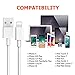 CABPLUS 5Pack 6FT iPhone Charger Cable Compatible with iPhone XS XR X 8 8Plus 7 7Plus 6s 6sPlus 6 6Plus SE 5 5s 5c iPad iPod & More