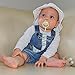Liname Pacifier Clip for Boys & Girls - 4 Pack - Premium Quality & Modern 2-Sided Design - Pacifier Clips Fit all Pacifiers & Soothers - Perfect Baby Shower Gift