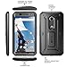 Nexus 6 Case, SUPCASE [Heavy Duty] Belt Clip Holster Case for Google Nexus 6[Unicorn Beetle Pro Series] Full-body Hybrid Protective Cover with Screen Protector (Black/Black), Fit Motorola Nexus 6