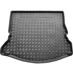Kofferbakbescherming, PVC, compatibel met Renault Grand Scenic IV 7-zits (vanaf 2016) + cadeau, kofferbakmat…