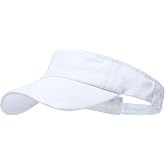 ANDICEQY Sports Sun Visor Hat, Sun Hat Visors for Women and Men for Outdoor | Adjustable Sun Visor Hats, Lightweight &amp; Breathable, Cotton, Ideal for Running, Tennis, Golf, Outdoor Sports and Beach