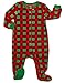 Leveret Boys Girls Footed Fleece Christmas Children Pajama (Size 6M-5 Years)