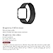 For Fitbit Blaze Bands, UMTELE Stainless Steel Milanese Magnetic Bracelet Replacement Band with Metal Frame for Fitbit Blaze Smart Fitness Watch Large Small