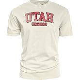 Blue 84 NCAA Unisex-Adult NCAA Officially Licensed T-Shirt Ivory Dyed Ringspun Vintage