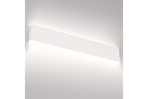 Aipsun 32.6 inch Modern Vanity Light Fixtures LED Bathroom Wall Light Up and Down Bathroom Lighting Fixtures Cool White 5000K