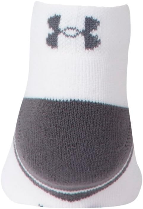 Under Armour UA Resistor III Lo Cut - 6-Pack YLG Black: Clothing