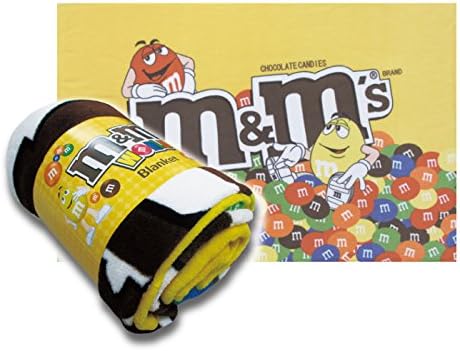 M u0026 M's [ Emuandoemu 's ] character fleece blanket rug parallel import American goods