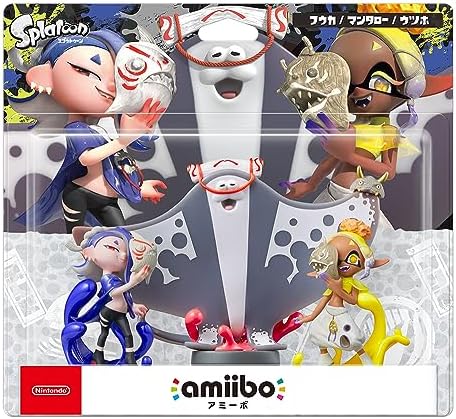 Amazon.com: Nintendo of America amiibo - New Inkling Squid (Neon