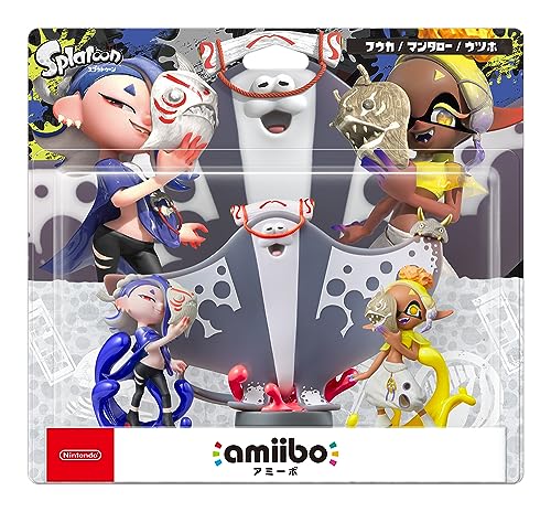 amiibo すりみ連合ｾｯﾄ[ﾌｳｶ/ｳﾂﾎ/ﾏﾝﾀﾛｰ](ｽﾌﾟﾗﾄｩｰﾝｼﾘｰｽﾞ)