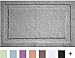 iDesign Spa Microfiber Polyester Bath Mat, Non-Slip Shower Accent Rug for Master, Guest, and Kids' Bathroom, Entryway, 34