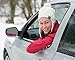 ASAER Mirror Snow Cover - Auto Side Mirror Ice / Snow / Frost Guard Protector Keeping Snow Ice off from Mirror - BONUS Cloth - Durable - Fit Most of the Cars Wing Mirrors (blue)