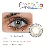 Oanono Multi-Color Cute Contact Lenses Color Blends Cosplay Eyes Cosmetic Makeup Eye Shadow With a Case (A Pair)