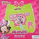 Disney Junior Minnie Mouse Jazz Drum Set with Stool