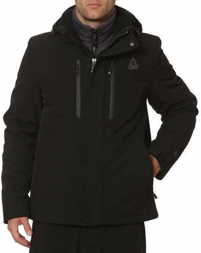 Gerry Men's 3 in 1 Systems Jacket (XXLarge, Black) at Amazon Men’s