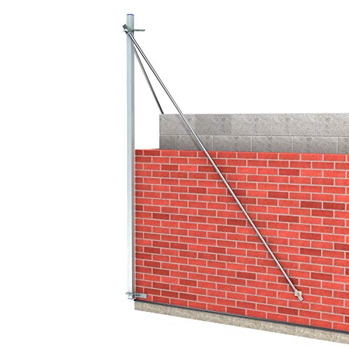 Bon 11-122  Outside Base Fitting for Model C and R Masonry Guide Corner Pole - Thumbnail 3