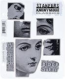 Stampers Anonymous Rubber Stamp Set, 7 by 8.5-Inch, Classics No.5