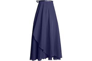 Ballet Skirts for Women Fashion Long Wrap Chiffon Party Skirt Casual Sheer Dance Costumes High Waist Beach Skirt