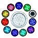 LED Pool Lights Color Changing for Inground Pool, 120V 40W RGB Underwater Pool Light Bulb for Inground Swimming Pool, Medium E26 Replacement for Pentair Hayward Fixture (120V RGB+White)