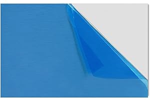 Uxney 6061 T651 Aluminum Sheet,4" x 6"-16 Gauge(1.5mm) Thickness,99.9% Pure Aluminum Plates for DIY, Jewelry, Electrical, Repair, Industrial(1 Pac