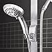 Waterpik Adjustable Height Magnetic Slide Bar Shower Head, Chrome, VSS-563MT