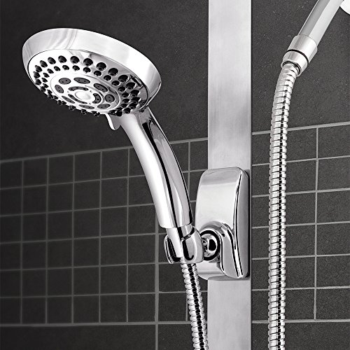 Waterpik Adjustable Height Slide Bar Shower Head, Chrome, VSS