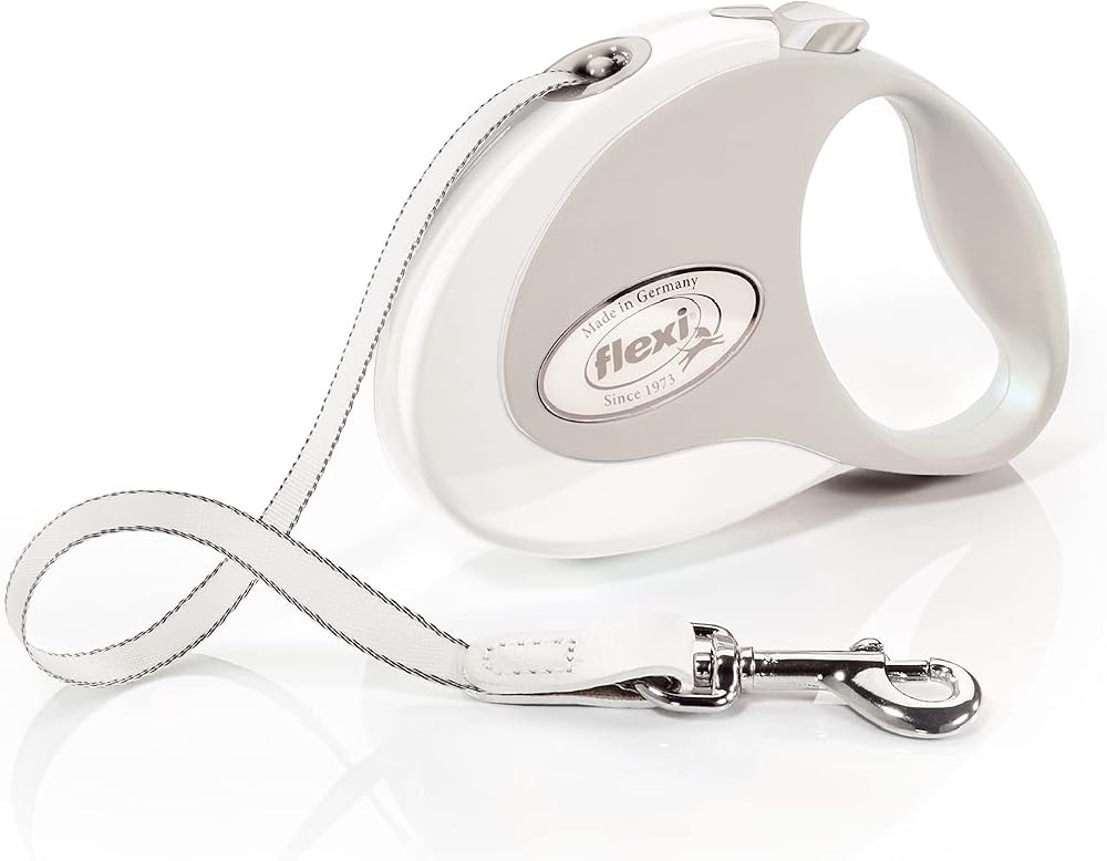 Flexi COS-251-W Dog Leash Ribbon Style 3 m with Braking System