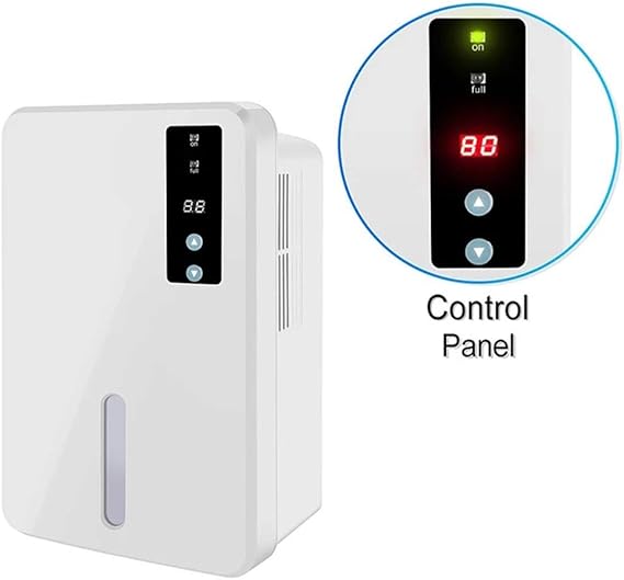 Luftentfeuchter, 1800 ml kompakte und tragbare Luftentfeuchter für Damp