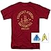 Popfunk Star Trek Starfleet Academy T Shirt & Stickers (XX-Large) Cardinal