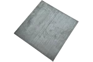 Generic 12"" x 12"" x 1/8"" (.125"") Cold Rolled Steel Plate, grey