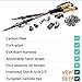 Breakfast on Everest Carbon Trekking Poles - Trek Poles Collapsible - 3K Carbon Fiber Trekking Pole - Hiking Sticks for Men - Women's Hiking Poles - Lightweight Walking Sticks - Nordic Trekking Sticks
