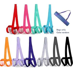 Cotton Yoga Mat Strap Neutral Sports Fitness Yoga Mat Bundle Multifunctional Strapping Fitness Equipment Sports Trend – Random Color
