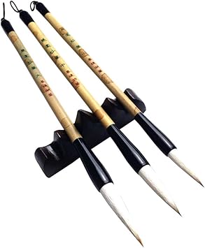 Amazon Com Chinese Calligraphy Brush Pen Sumi Drawing Brush For Art 3pcs Y1 Office Products