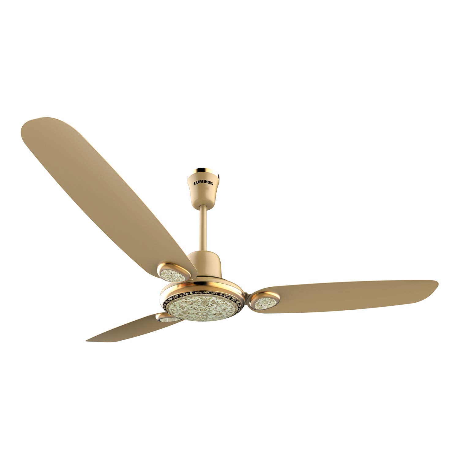 Buy Luminous Jaipur Sanganeri 1200mm Ceiling Fan Thar Gold