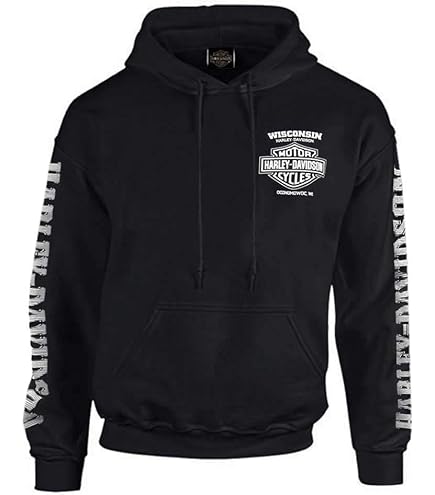 Amazon.com: Harley-Davidson Men's Eagle Piston Long Sleeve Full