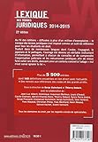 Image de Lexique des termes juridiques 2015 (French Edition)