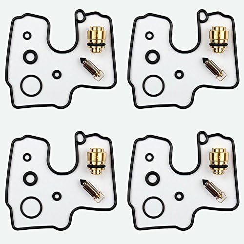 4x Carburetor Repair Kit Gasket Float Needle Getor CAB-S18