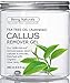 Tea Tree Oil Callus Remover - HUGE 8.8 oz - professional foot cream for dry cracked feet & for foot scrubber, pedicure tool, corn remover