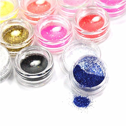 Kinrui Travel Accessories Pro 24 in 1 Acrylic Nail Art Tips Liquid Buffer Glitter Deco Tools Full Kit Set (Colorful) - Thumbnail 3