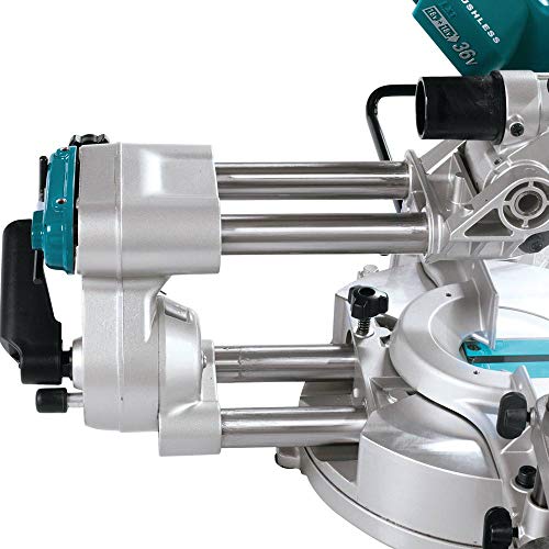 Makita XSL02Z 18V X2 LXT Lithium-Ion Brushless Cordless 7-1/2" Dual Slide Compound photo 10